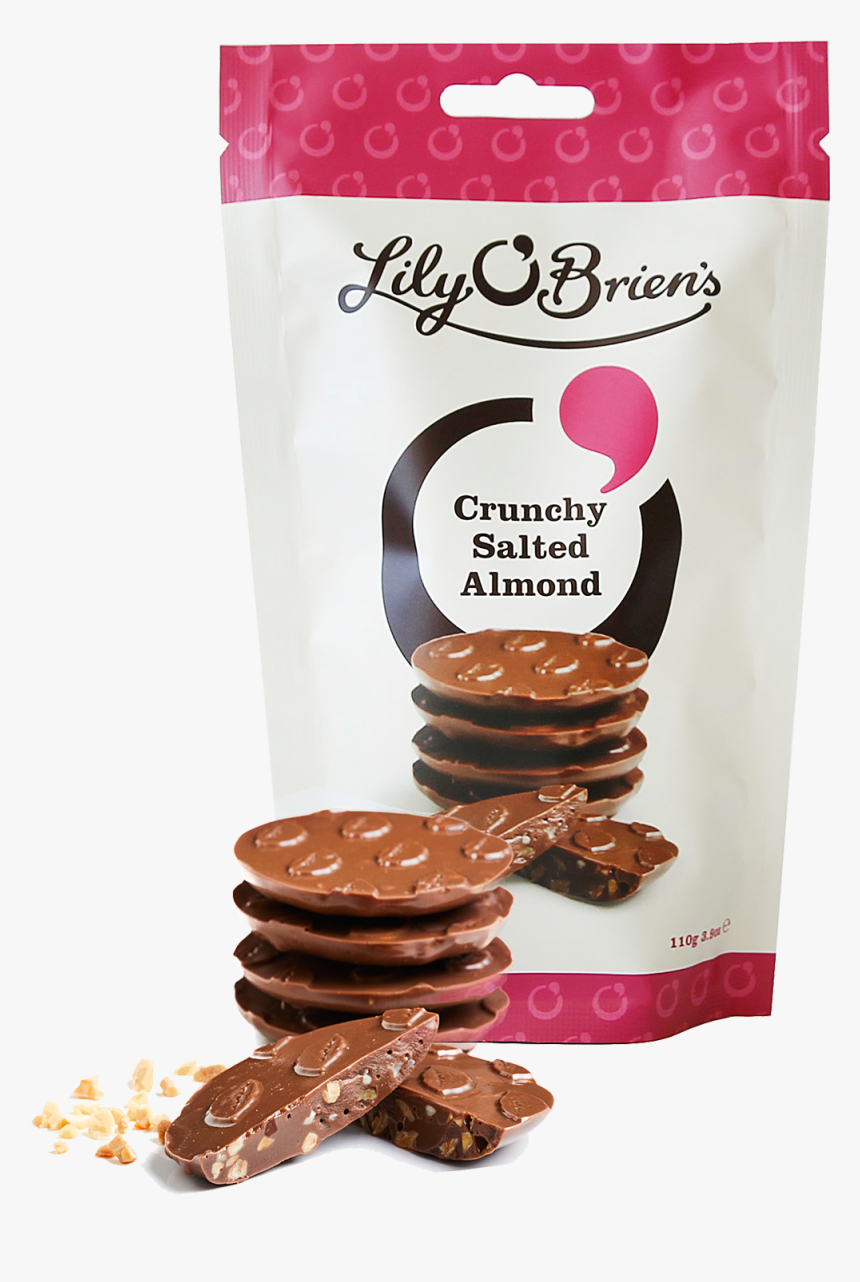 Kmart Lily O' Brien's Crunchy Salted Almond 110g, HD Png Download, Free Download