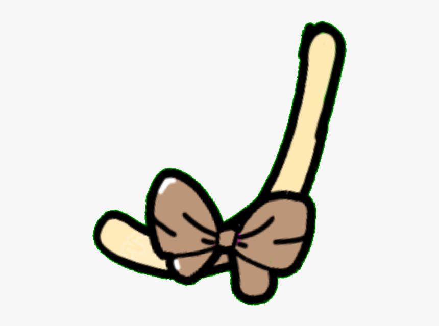 #gachalife #gacha #cat #cattail #tail #bow
 #freetoedit - Gacha Life Cat Tail, HD Png Download, Free Download