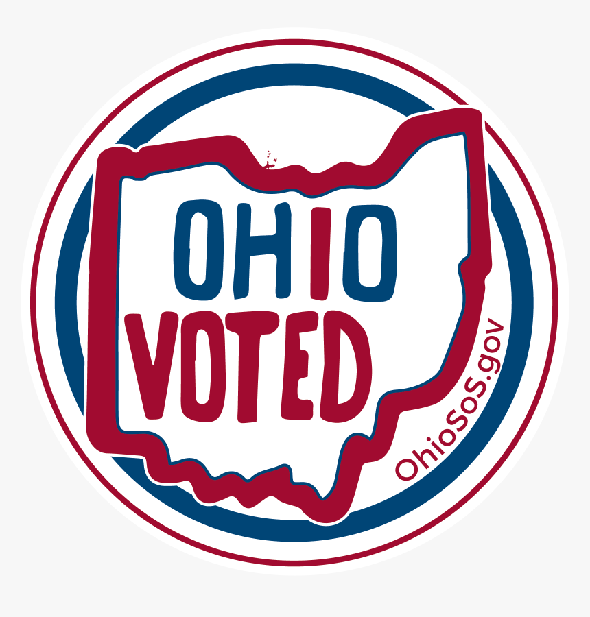 New Ohio I Voted Sticker, HD Png Download, Free Download