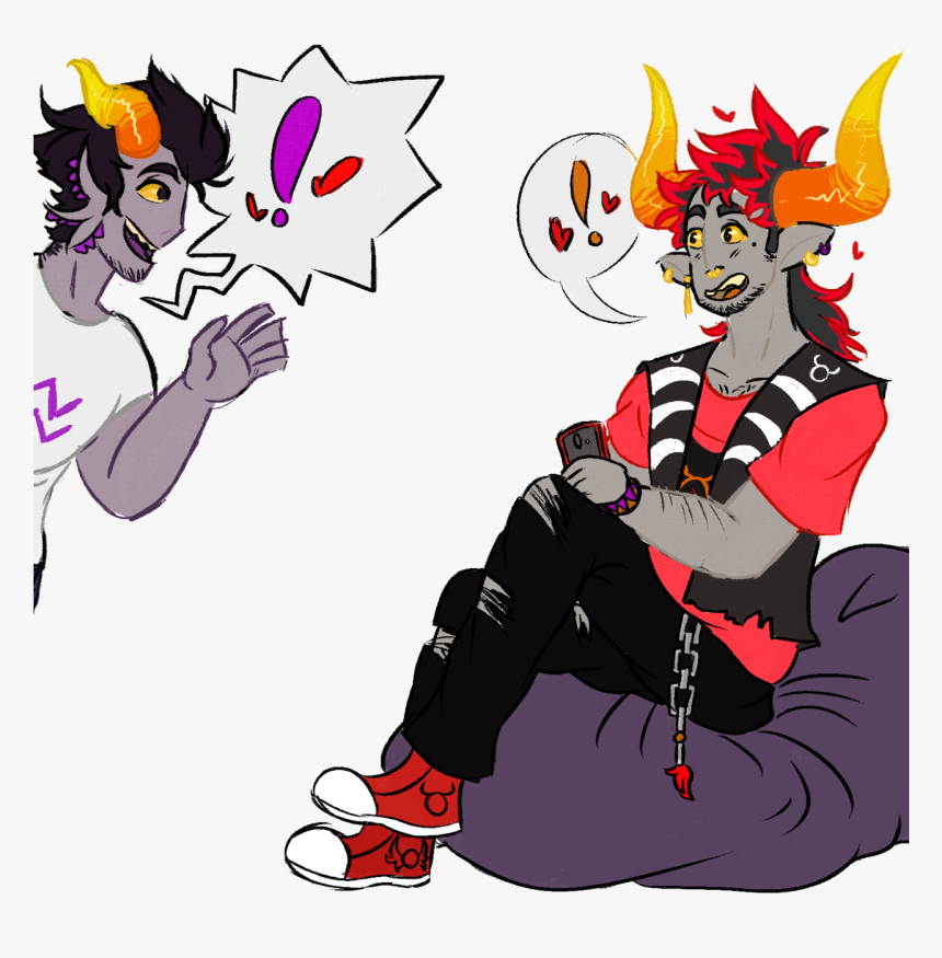 But What If Rufioh Had A Mullet And Was Sitting - Cartoon, HD Png Download, Free Download
