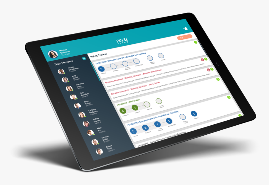 Pulse Show Page - Tablet Computer, HD Png Download, Free Download