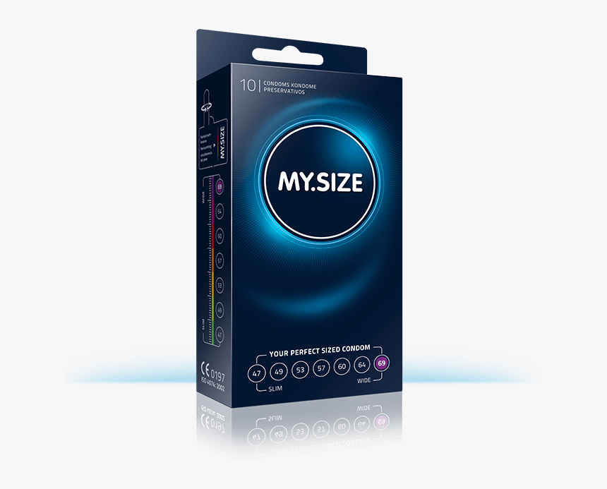 Size Condoms In 7 Sizes - My Size 69mm, HD Png Download, Free Download