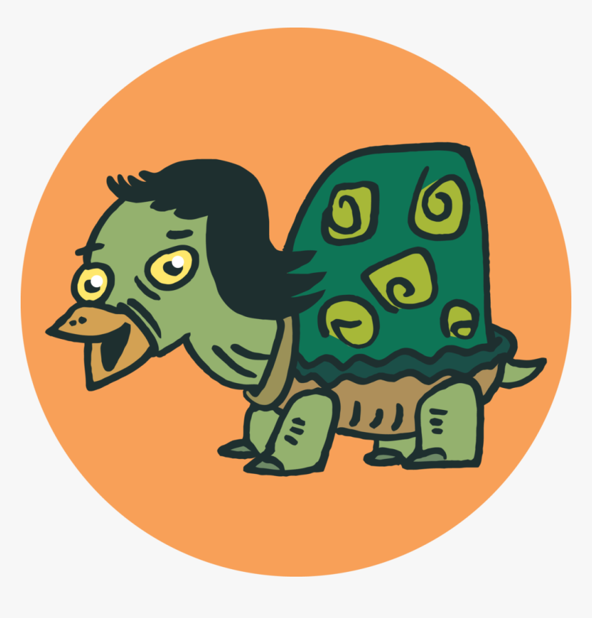 Mullet Turtle Comics Steve Steiner - Cartoon, HD Png Download, Free Download