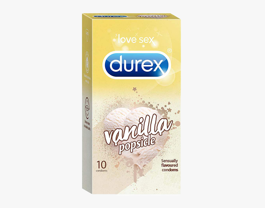 Durex Vanilla Flavoured Condoms, HD Png Download, Free Download