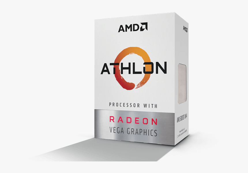 Amd Athlon 200ge Processor With Radeon Vega 3 Graphics - Amd Athlon, HD Png Download, Free Download