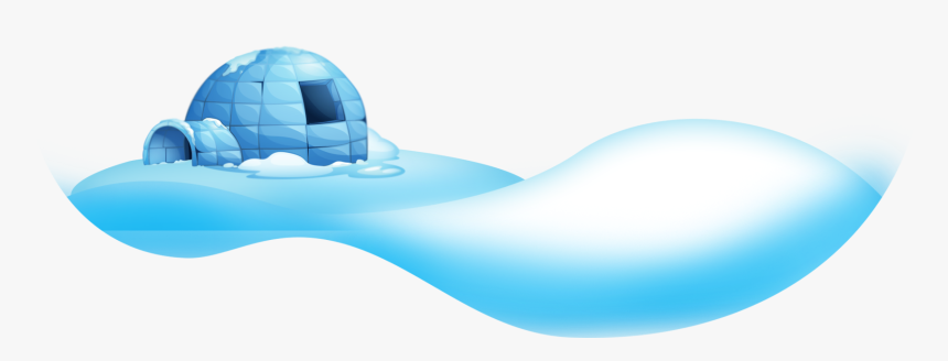 Illustration Of An Igloo On Aluminum License Plate - Inflatable, HD Png Download, Free Download