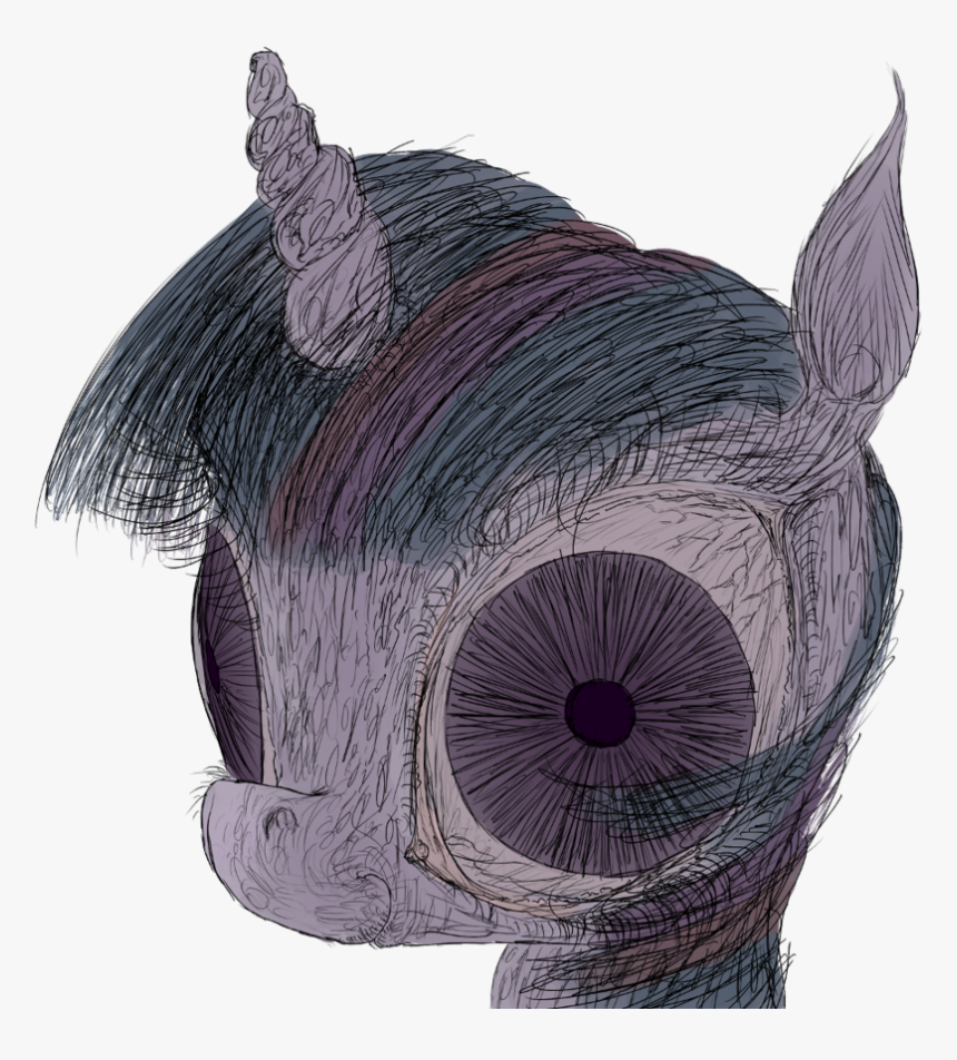 Php15, Creepy, Face, Semi-grimdark, Solo, Twilight - Sketch, HD Png Download, Free Download