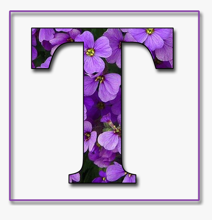 Letter T Color Purple, HD Png Download, Free Download