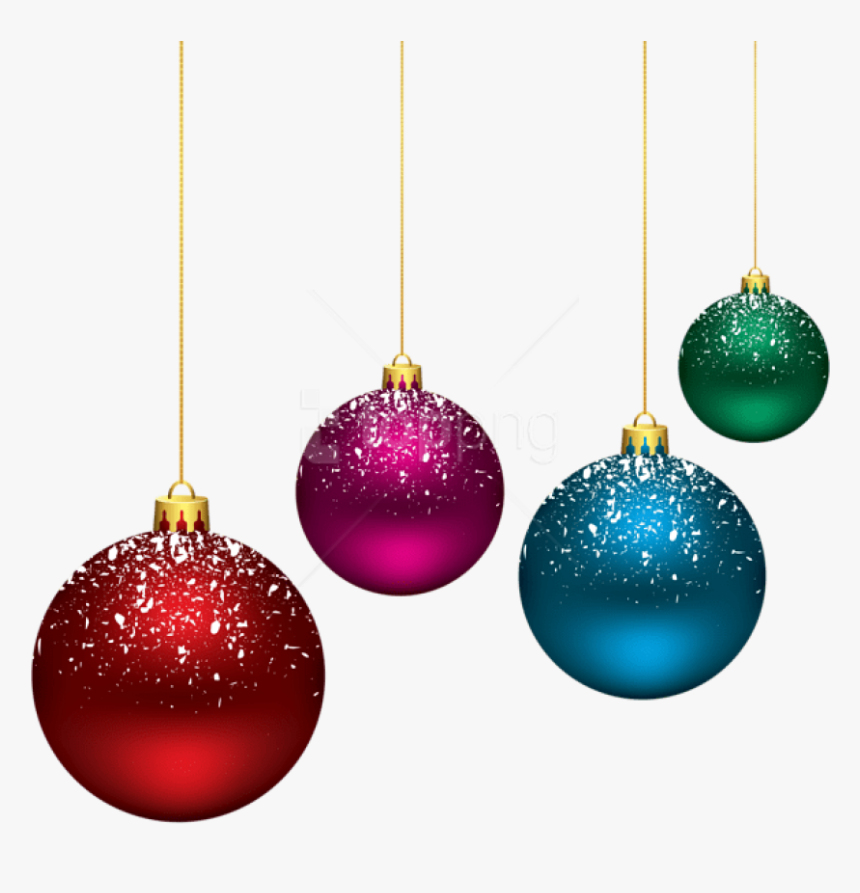 Free Png Christmas Snowy Balls Png Clip-art Png - Vector Christmas Ball Png, Transparent Png, Free Download