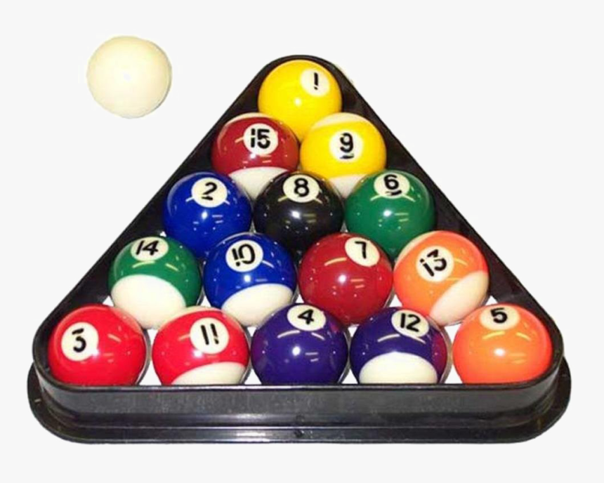 Billiard Balls Png Photos - Rack Pool Table Balls, Transparent Png, Free Download