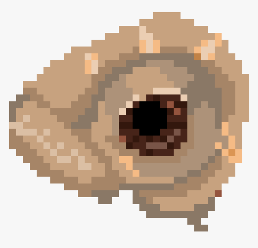 Bearded Dragon Eye - Trash Bag Pixel Art, HD Png Download, Free Download