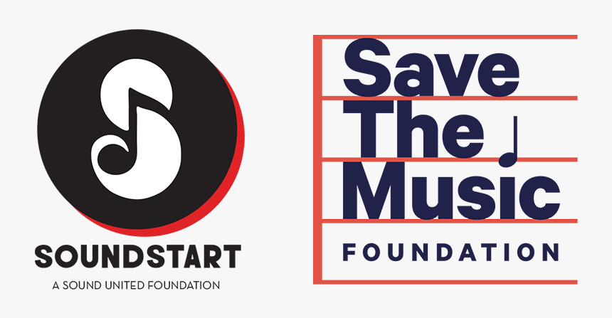 Sound Start Save The Music Foundation Logos 1 27 20 - Graphic Design, HD Png Download, Free Download
