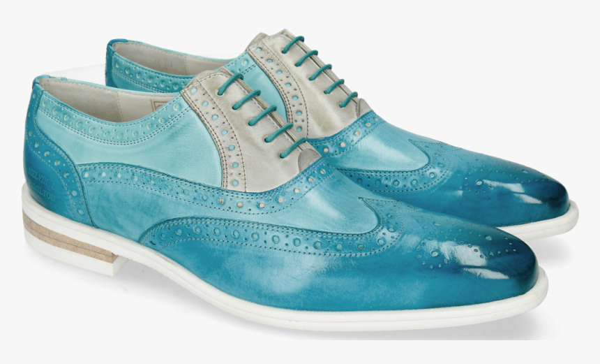 Oxford Shoes Lance 14 Vegas Turquoise Abyss Digital - Herren Schuhe Petrol, HD Png Download, Free Download