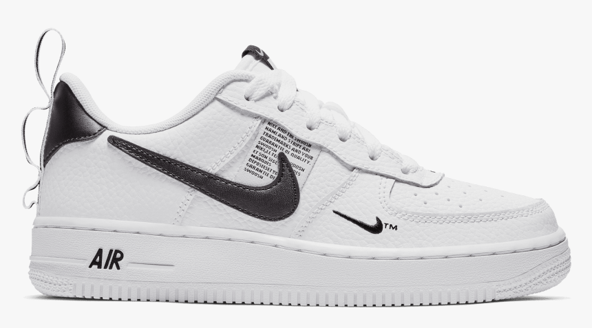 Nike Air Force Utility Boys Grade School Sneakers Png - Nike Air Force 1 Utility White Kids, Transparent Png, Free Download