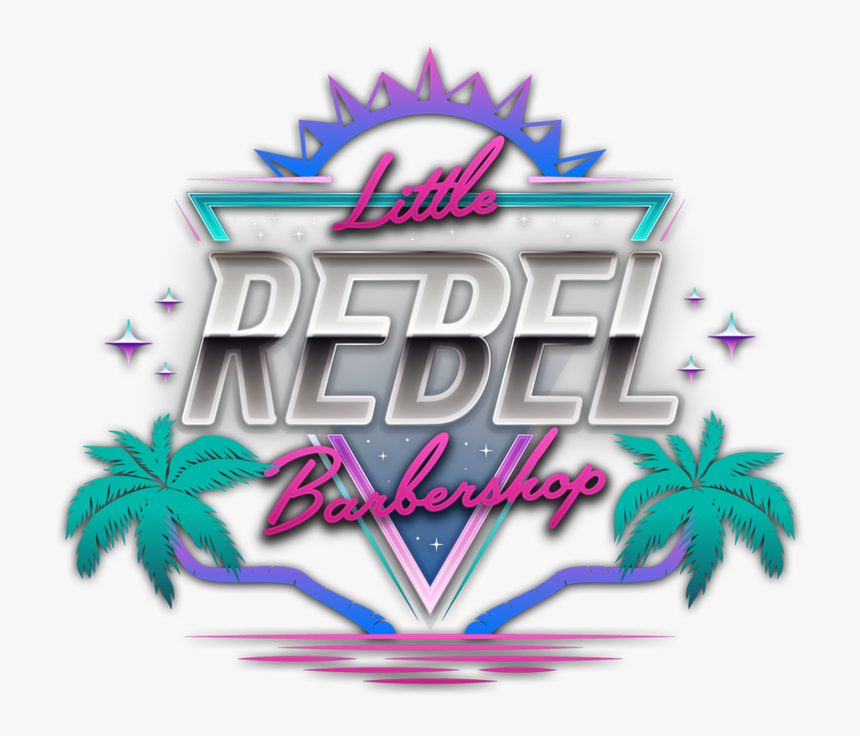 Littlerebelbarbershop Colourlogohome Web - Graphic Design, HD Png Download, Free Download