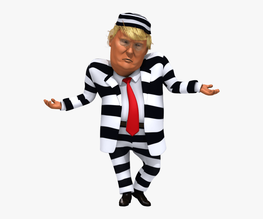 Trump In Stripes Suit - Toddler, HD Png Download, Free Download
