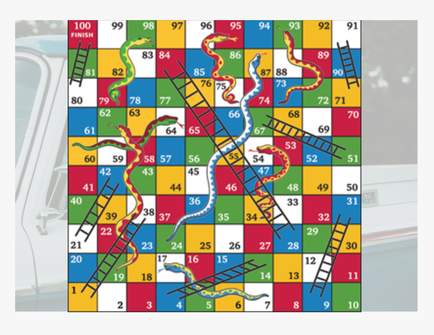 Board Game Snake And Ladder, HD Png Download, Free Download