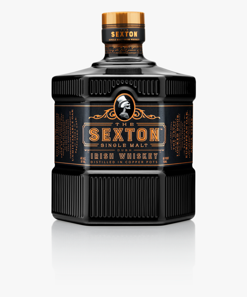 Sexton Single Malt Irish Whiskey , Png Download - Capone's Oven & Bar, Transparent Png, Free Download