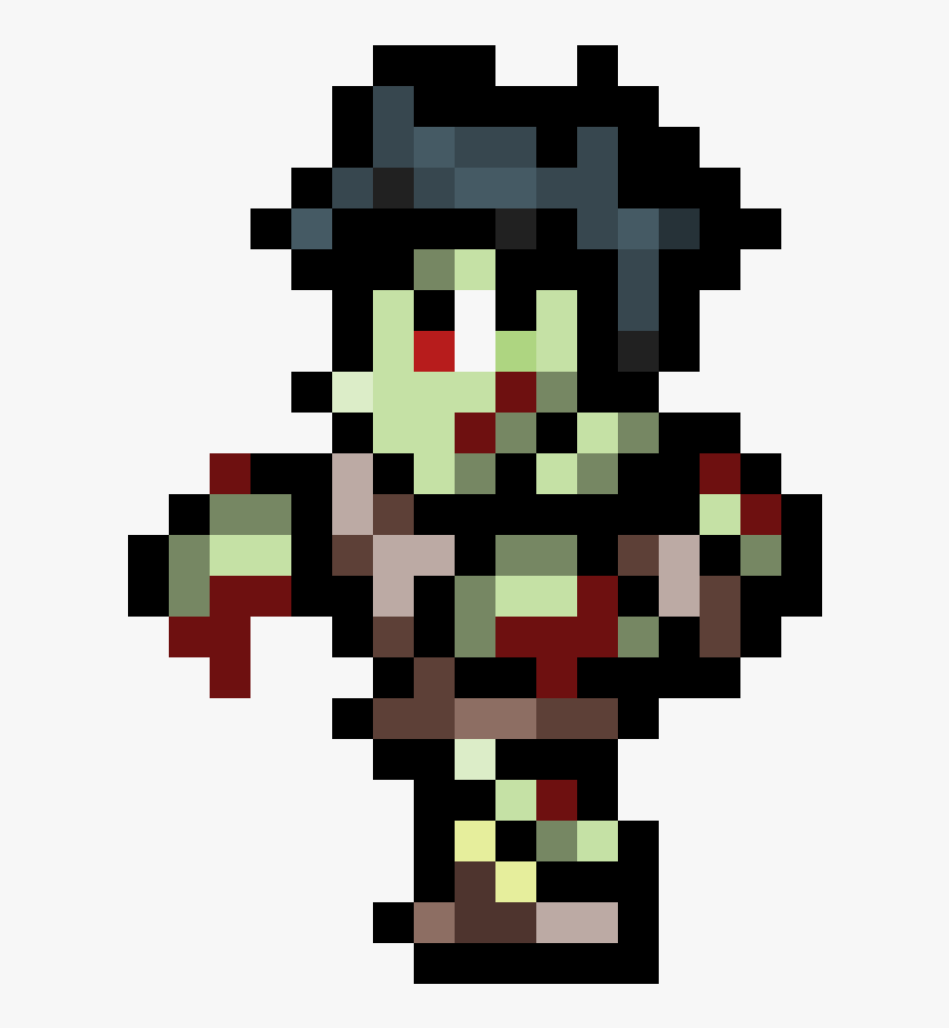 Pixilart Terraria Zombie Mmartist Png Terraria All - Террария Зомби, Transparent Png, Free Download