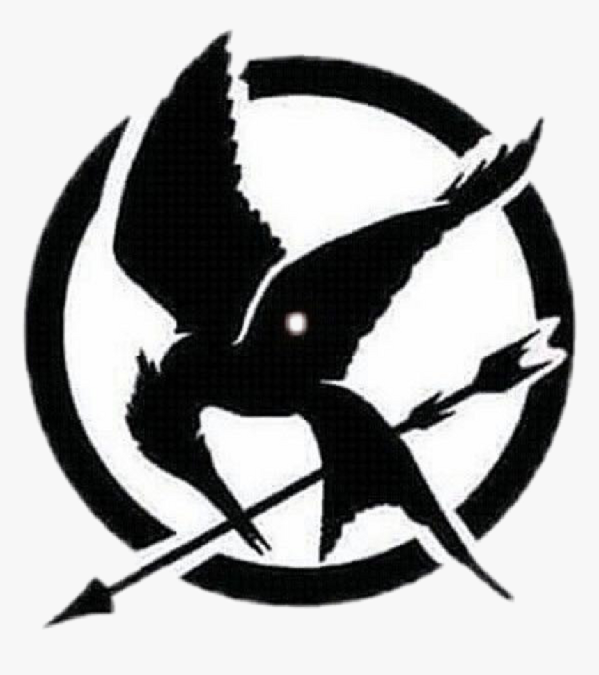 #sinsajo #the Hunger Games #black - Hunger Games Pumpkin Carving Stencils, HD Png Download, Free Download