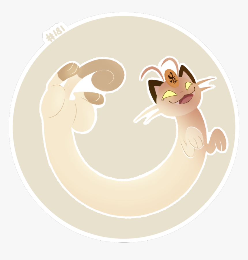 Gigantamax Meowth - Circle, HD Png Download, Free Download