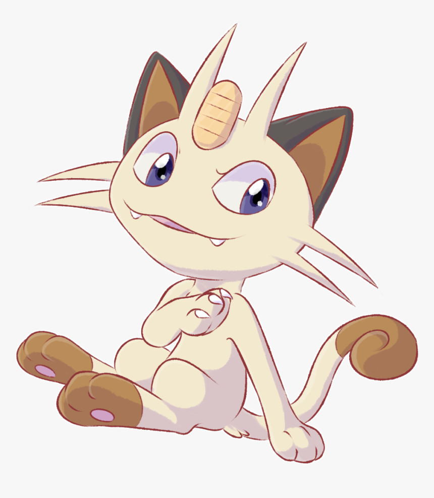 Meowth - Cartoon, HD Png Download, Free Download