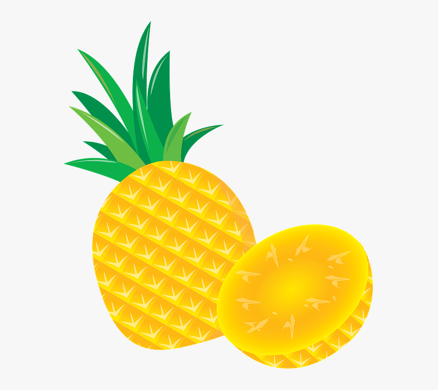 Pineapple Fruit Food Clipart - パイナップル イラスト 無料, HD Png Download, Free Download