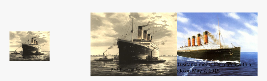 Transparent Titanic Png - Mauritania And Lusitania Differences, Png Download, Free Download