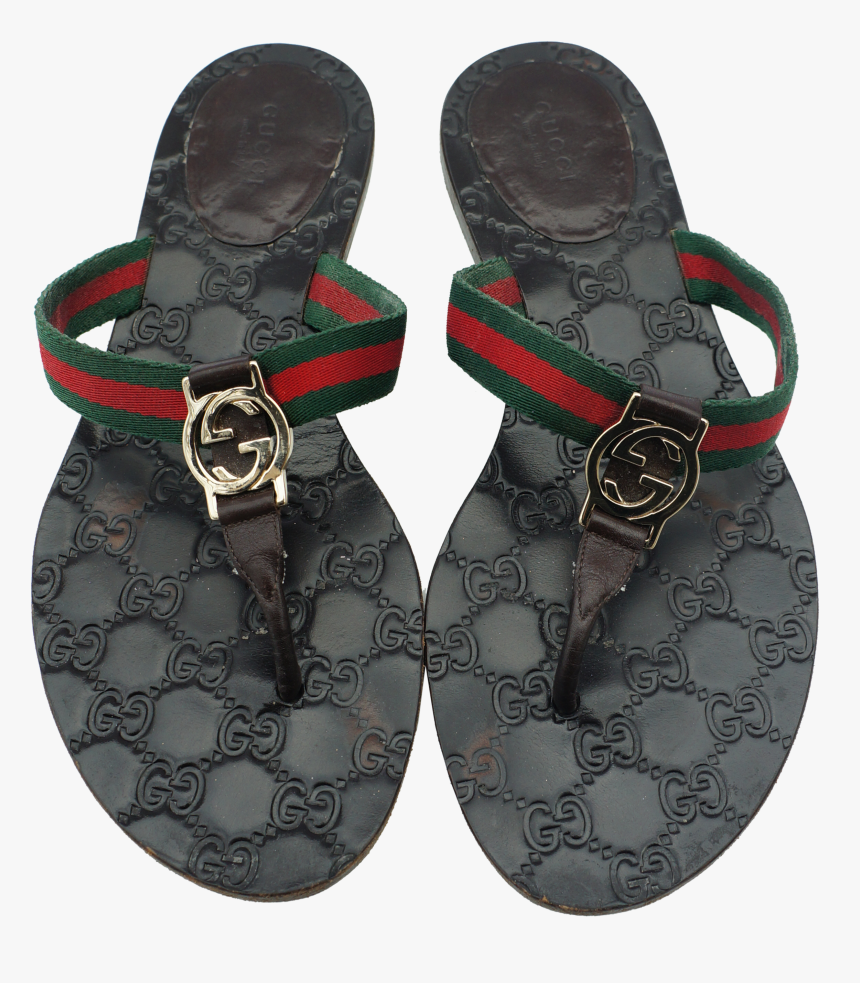 Transparent Gucci Flip Flops Png - Flip-flops, Png Download, Free Download