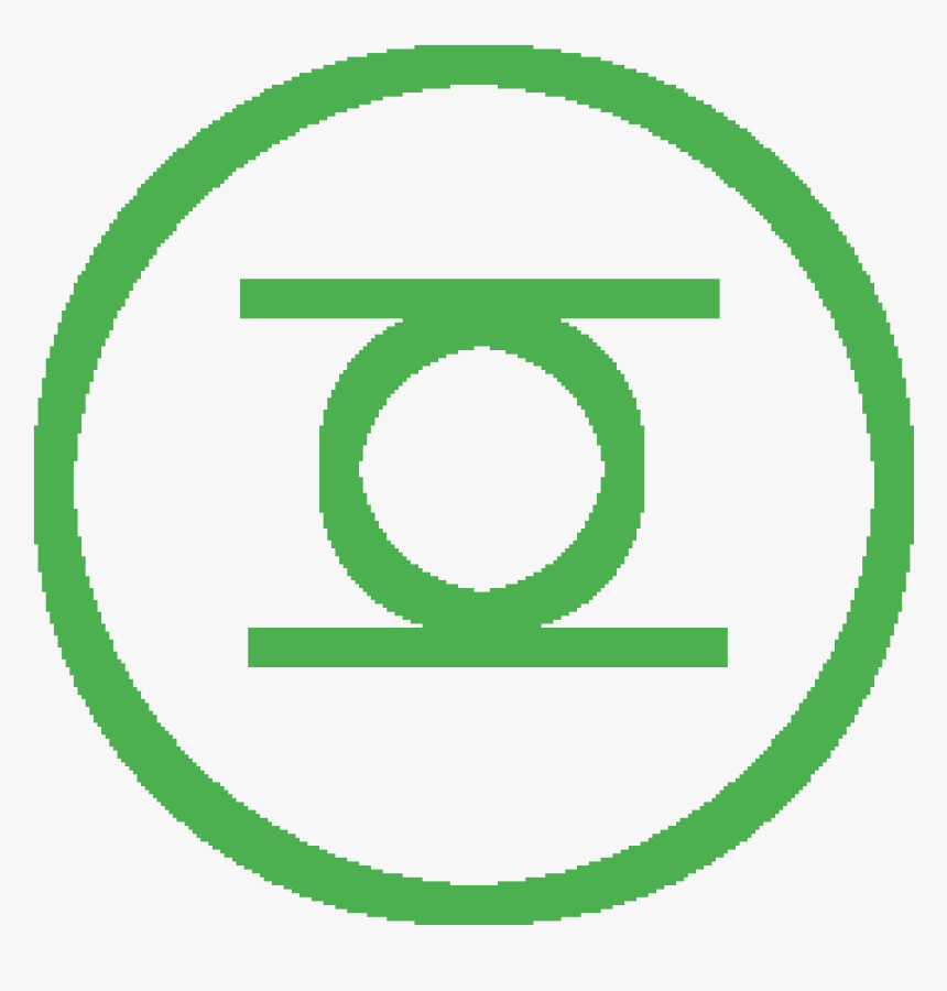 Green Lantern Corp Logo - No In Green, HD Png Download, Free Download