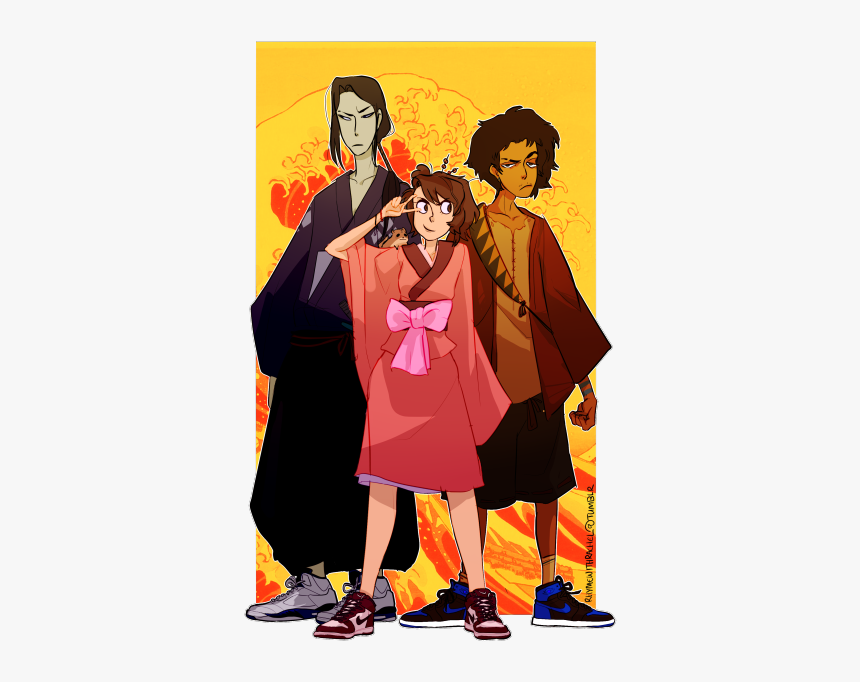 Jordans Draws Jin Samurai Champloo Mugen Fuu A Good - Samuraï Champloo Art, HD Png Download, Free Download