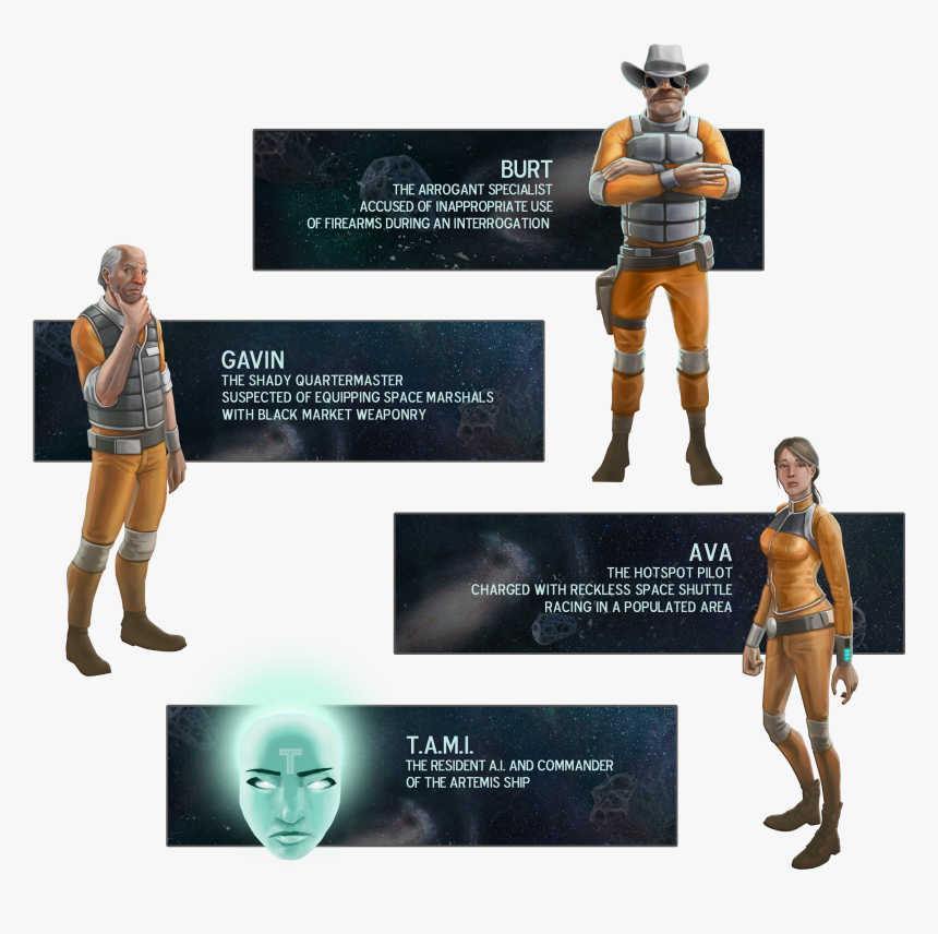 Space Marshal Crew - Poster, HD Png Download, Free Download