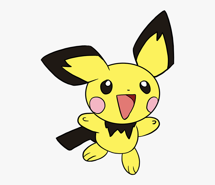 How To Draw Pichu - Pokemon Pichu, HD Png Download, Free Download