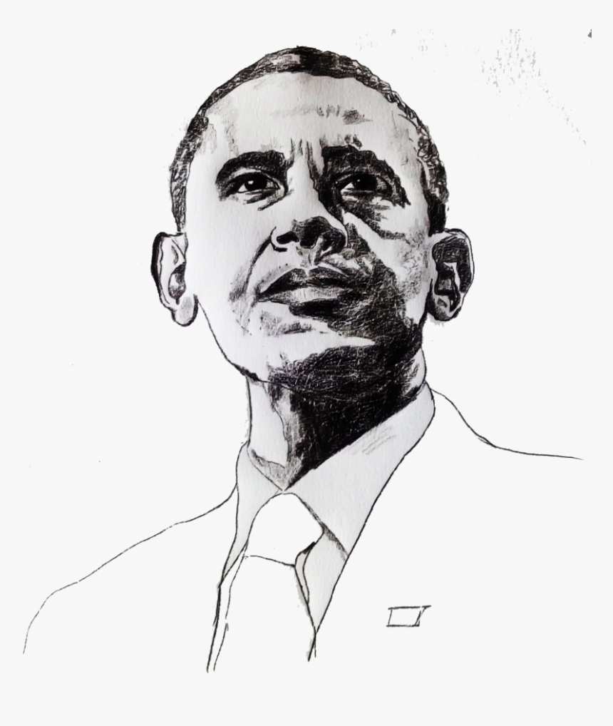 Sketch , Png Download - Obama Sketch Transparent, Png Download, Free Download