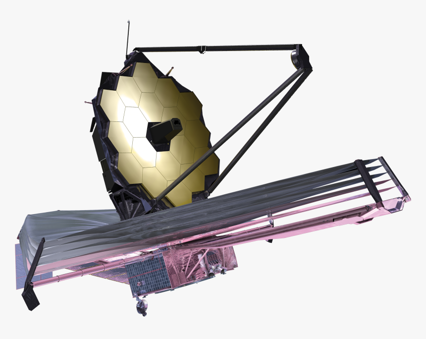 Jwst Spacecraft Model 1 - James Webb Space Telescope Transparent, HD Png Download, Free Download