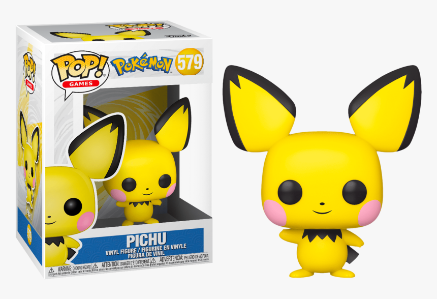 Pichu Pop Vinyl Figure - Pichu Funko, HD Png Download, Free Download