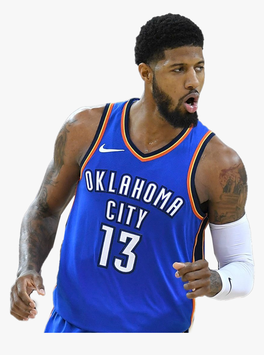 Paul George Png Background Image - 2012–13 Oklahoma City Thunder Season, Transparent Png, Free Download