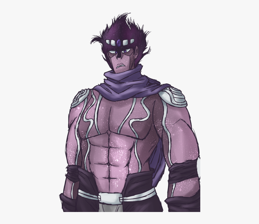Splat I Love Dusty Pink/purple On Star Platinum But - Anime, HD Png Download, Free Download