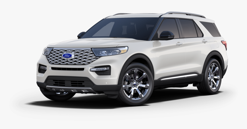 2020 Ford Explorer Vehicle Photo In Quakertown, Pa - 2020 Ford Explorer Platinum White, HD Png Download, Free Download
