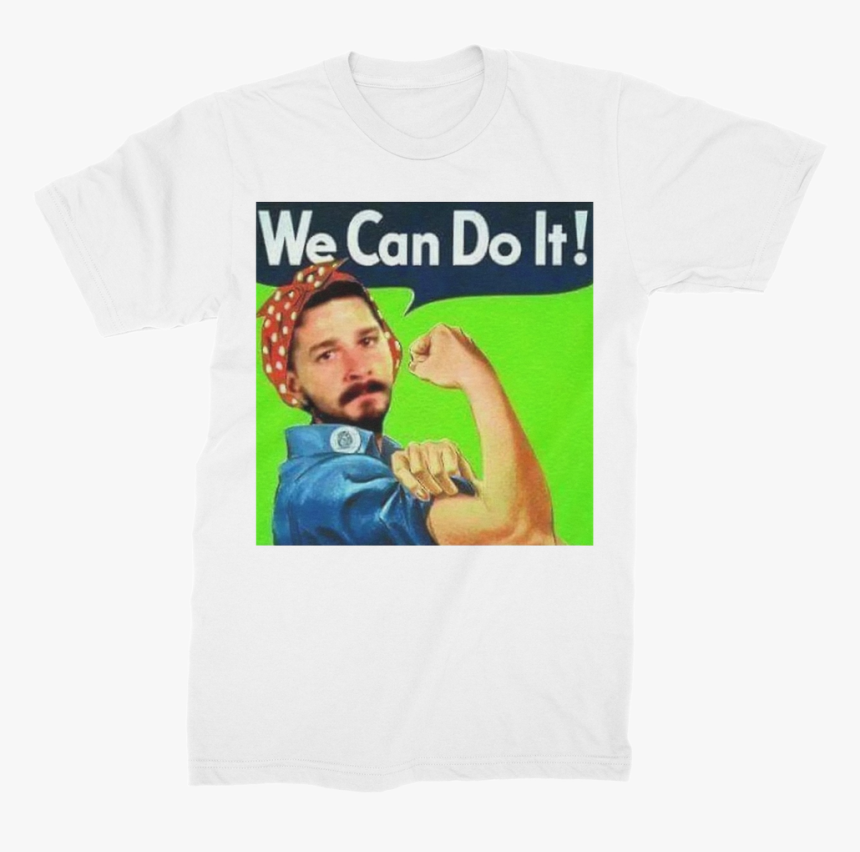 We Can Do It Meme ﻿premium Jersey Men"s T-shirt - Rosie The Riveter Iphone, HD Png Download, Free Download