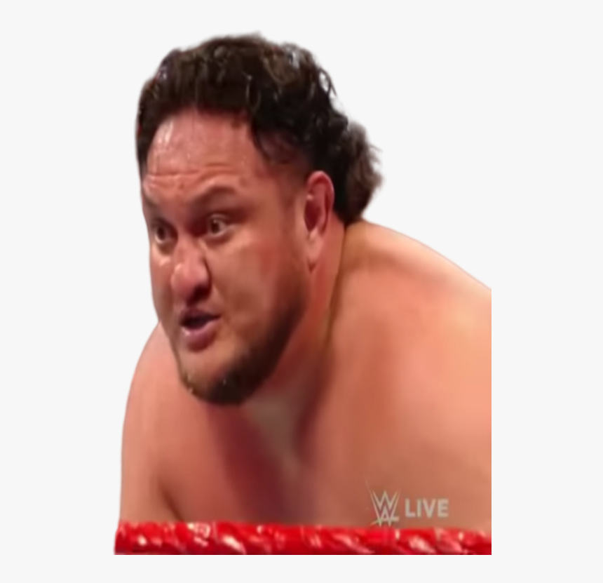 Sticker Samoa Joe Wwe Catch Surpris Choque - Barechested, HD Png Download, Free Download