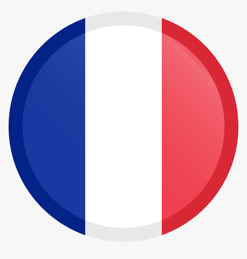 France Flag 3d Round, HD Png Download, Free Download