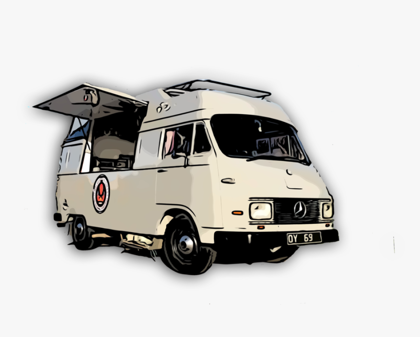 London Street Food Van Hot Dog Feast - Compact Van, HD Png Download, Free Download