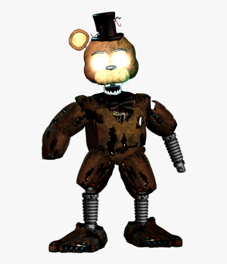 Nightmare Ignited Freddy , Png Download - Joy Of Creation Freddy Full Body, Transparent Png, Free Download