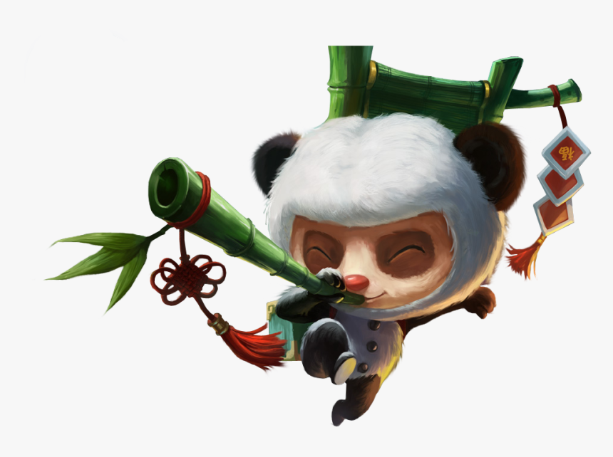 Panda Teemo Skin Png Image - League Of Legends Teemo Png, Transparent Png, Free Download