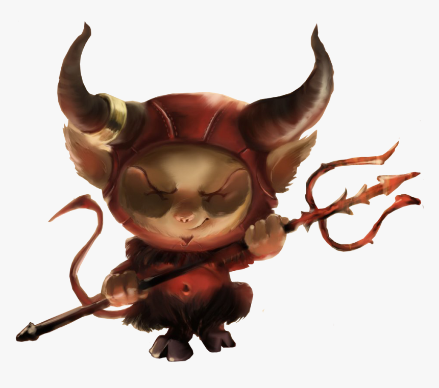 Devil Teemo Clipart - Transparent Little Devil Teemo, HD Png Download, Free Download