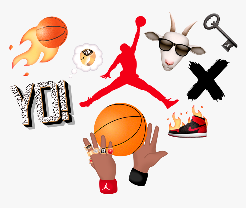 Clipart Volleyball Emoji - Logo Nike, HD Png Download, Free Download