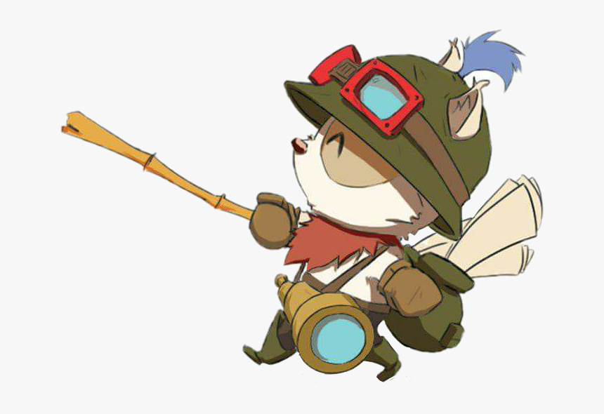 #leagueoflegends #lol #teemo - Teemo Dibujo, HD Png Download, Free Download