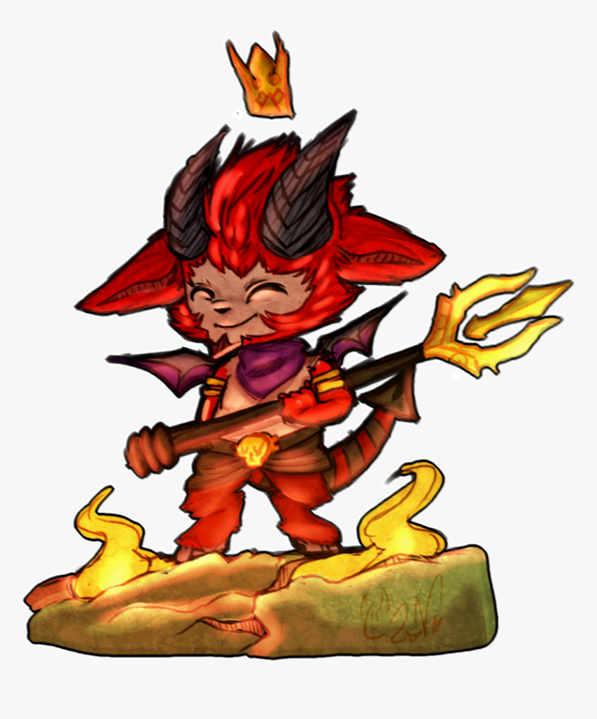 Little Devil Teemo Fanart , Png Download - Little Devil Teemo Fanart, Transparent Png, Free Download