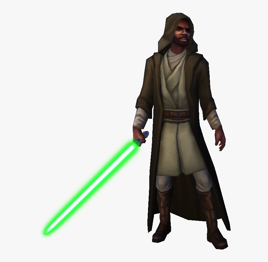 Unit Character Jedi Consular - Action Figure, HD Png Download, Free Download